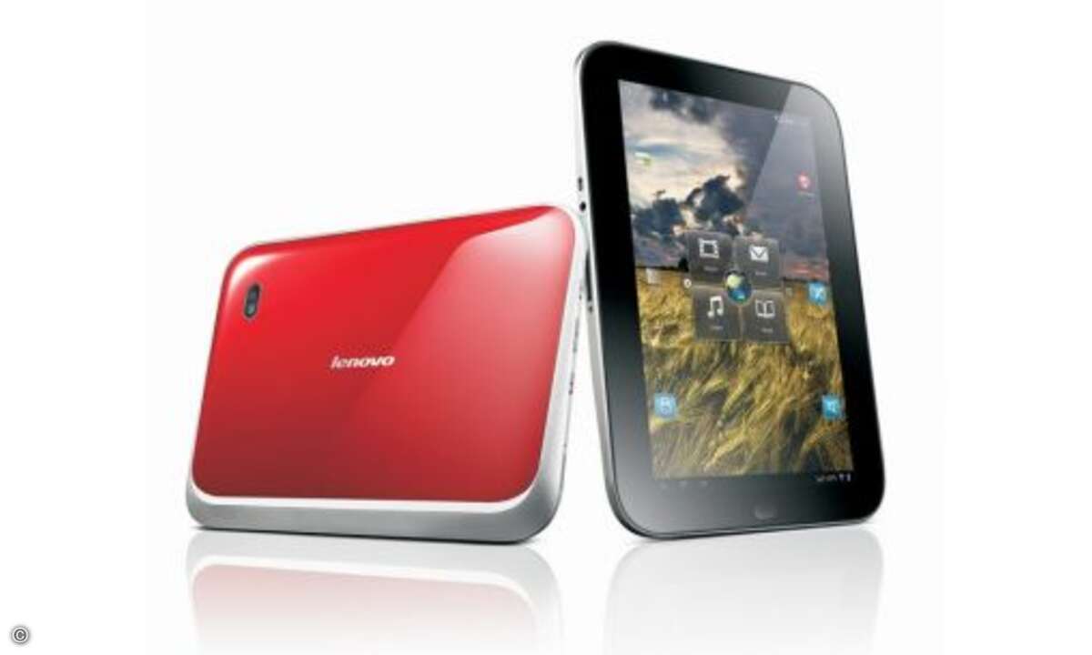 .. das IdeaPad K1 hat eine 5-Megapixel-Kamera auf der Rückseite und eine 2 Megapixel-Kamera auf seiner Frontseite ...
© Lenovo