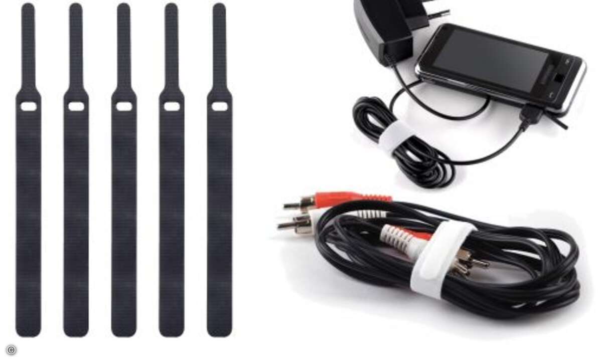 Egal ob für Handy, Mixer, Stereoanlage oder PC: Kabel-Aufräumen ist angesagt