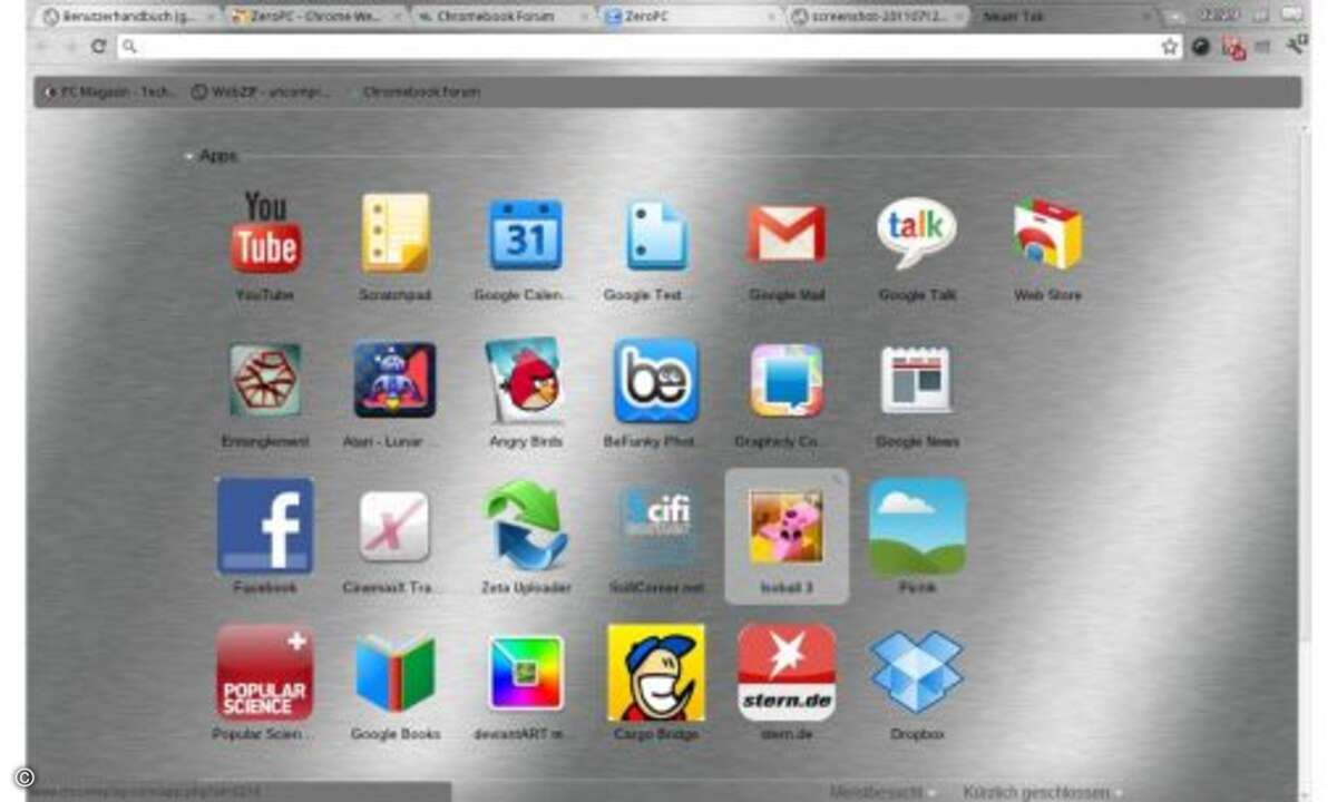 ChromeOS: Der Browser ist die Oberfläche