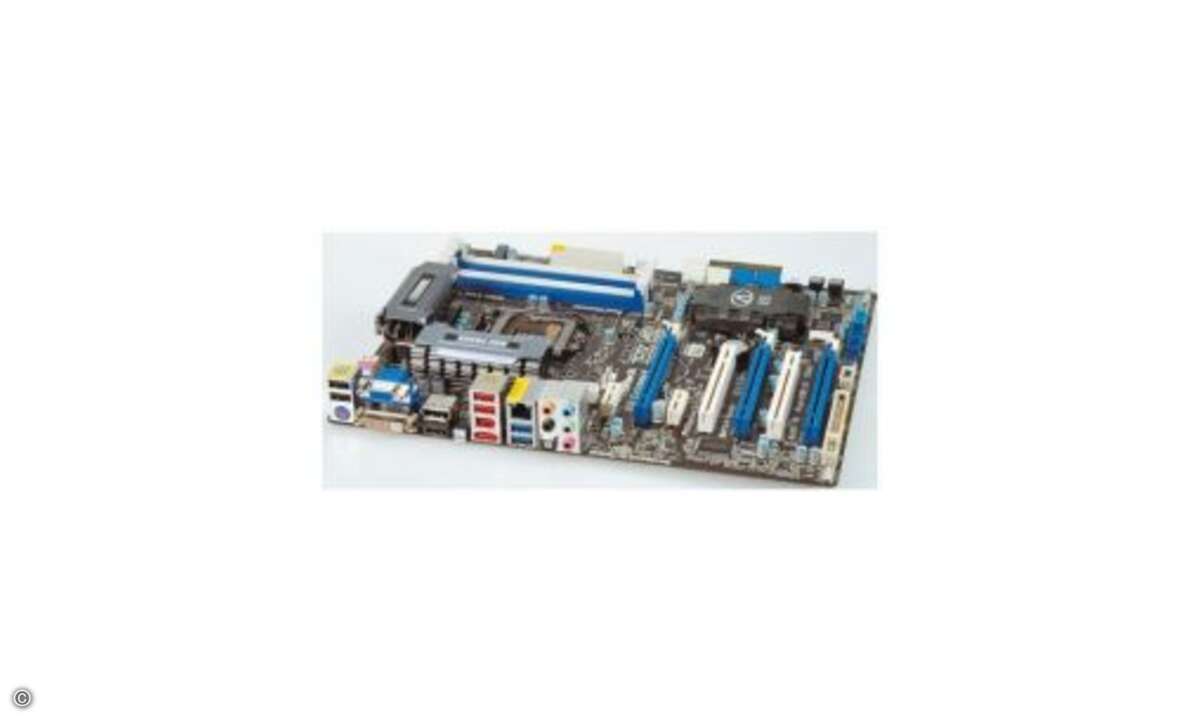Das Asrock Z68 Etreme4.
© PC Magazin