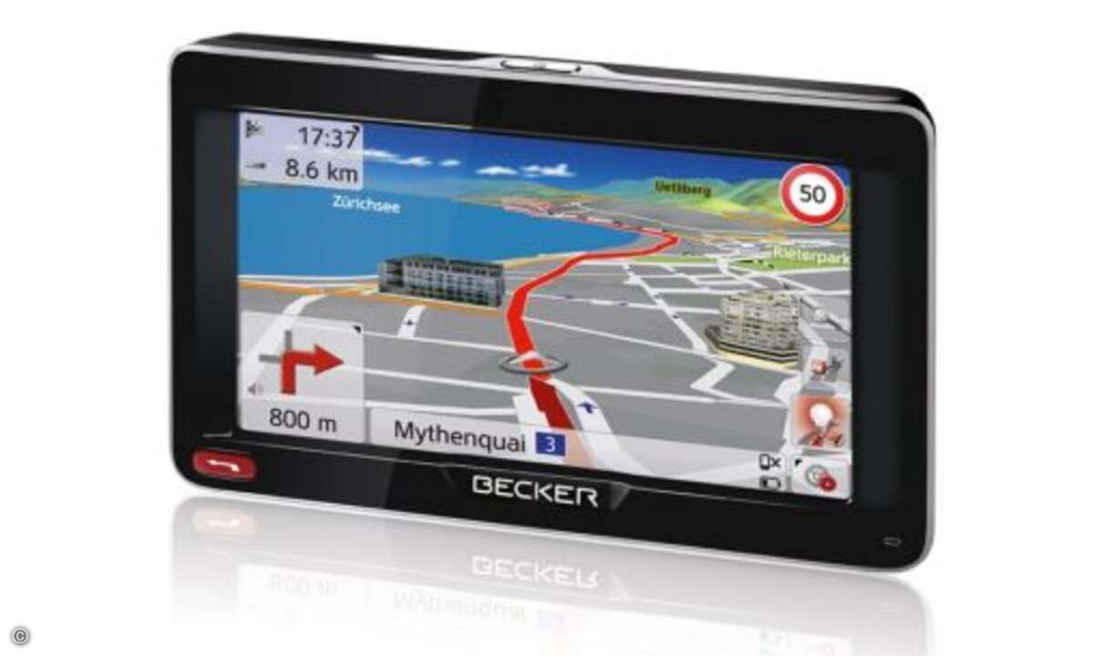 Äußerlich setzt das Active 50 auf dezentes Schwarz plus Silber-Metallic ..
© Becker