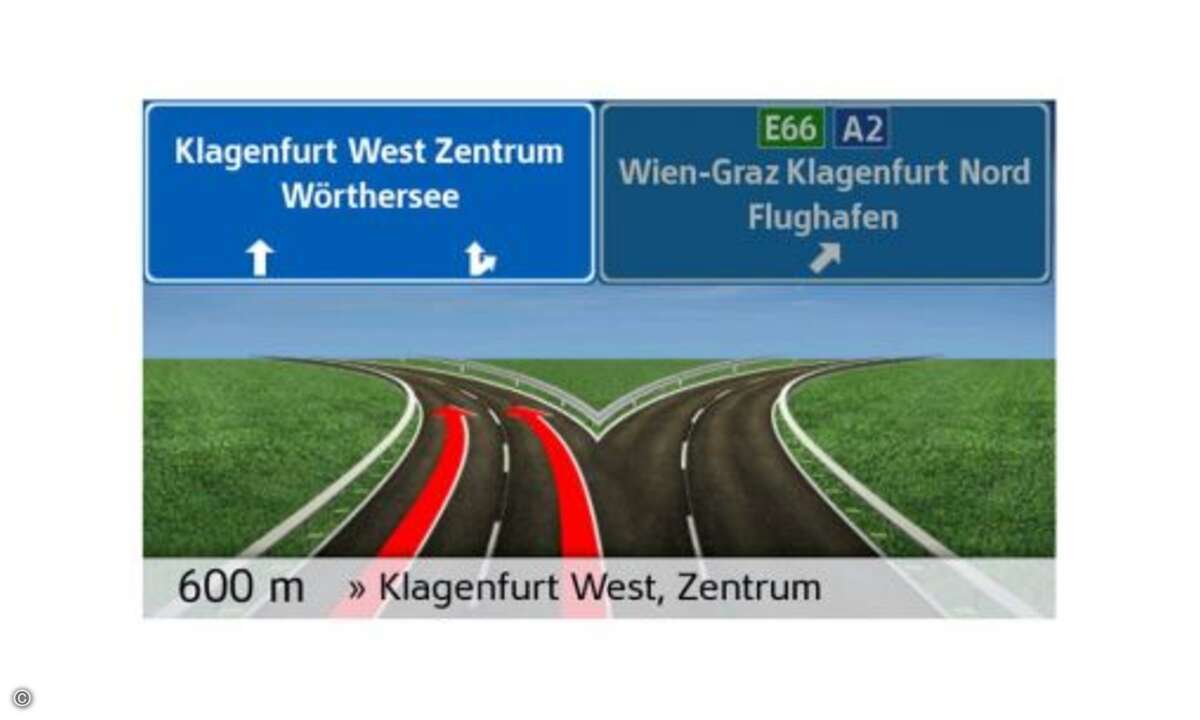 Becker Active 50: Der Fahrspurassistent ...
© Becker