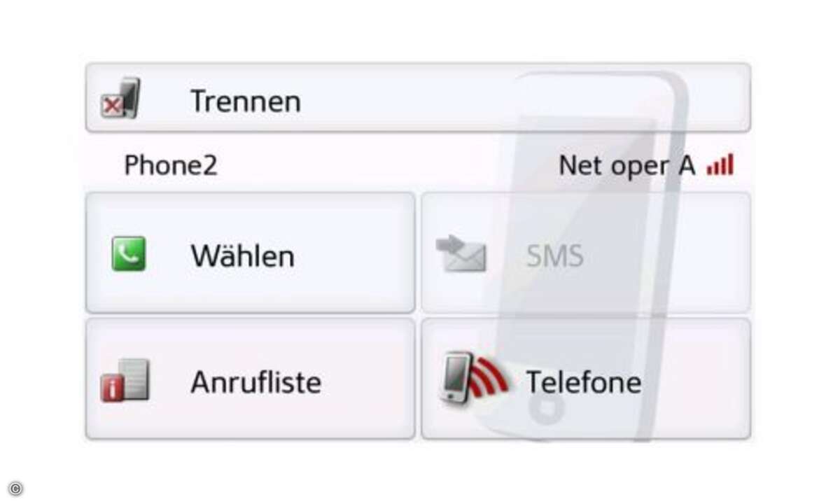 Das Active 50 ist mit einer Bluetooth-Freispreicheinrichtung ausgestattet
© Becker
