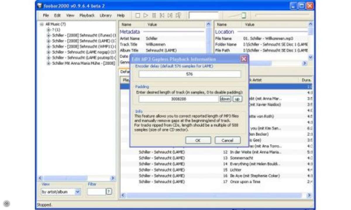 Der kleine Audioplayer verbraucht wenig Speicher und spielt fast alle denkbaren Musikformate wie MP3, WAV und Flac ab.