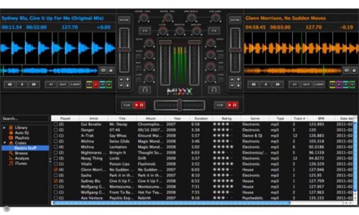 Mit Mixxx holen Sie sich eine satt ausgestattete DJ-Software auf den Desktop.