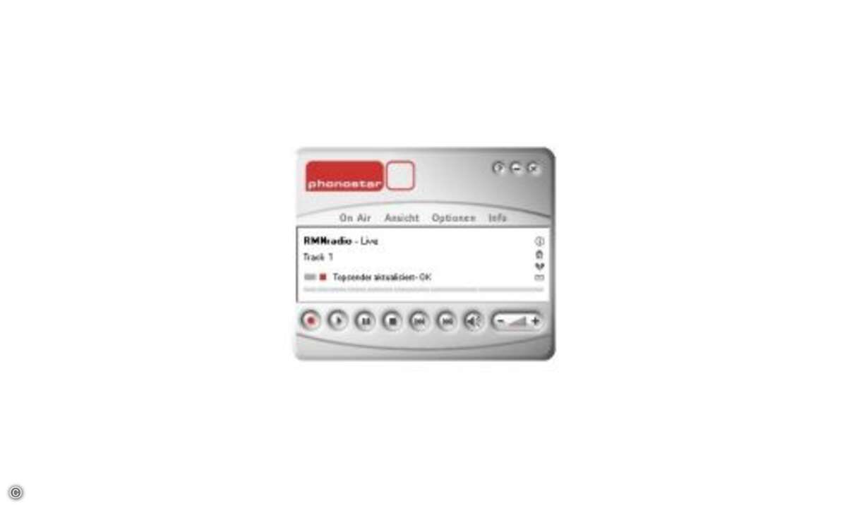 Mit dem Phonostar Player empfangen Sie Radiosender aus der ganzen Welt.