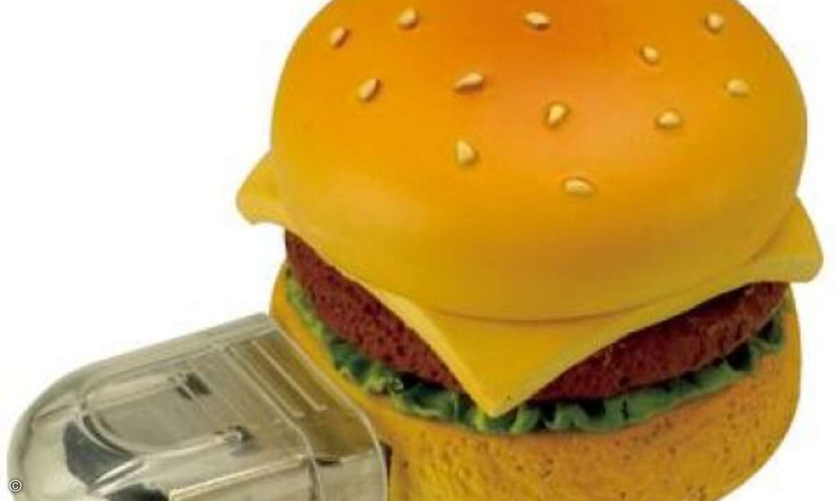 ..oder Mini-Hamburger.. ©USBKaiser.de