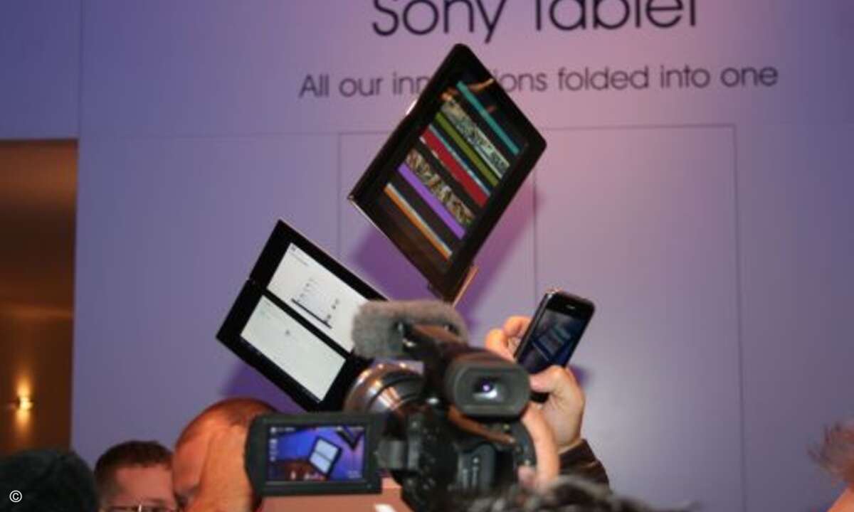 Die neuen Tablets Sony Tablet S und P