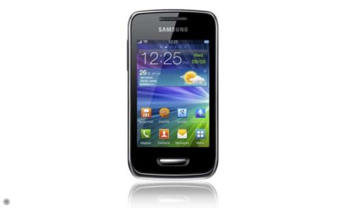 Der Einstieg ins Bada-System: Das Samsung Wave Y
© Samsung