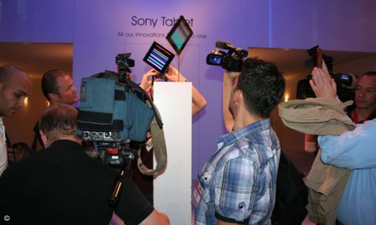 Die beiden neuen Tablet-Modell von Sony waren heiß begehrt