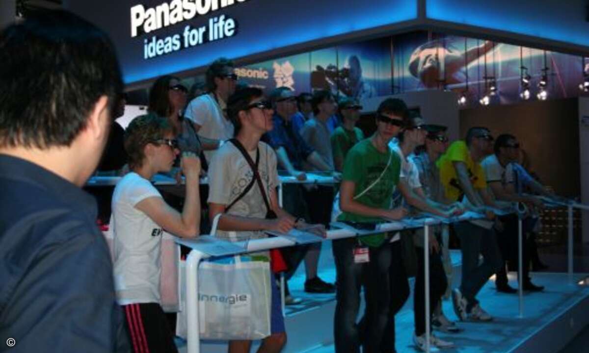 3D MIT Brille ist ebenfalls noch ein riesen Trend
