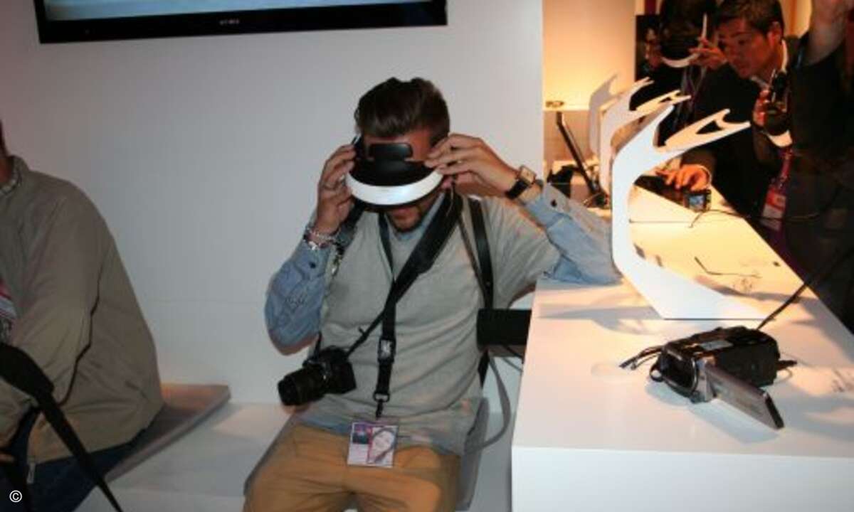 Sony zeigte eine ganz andere Art des 3D-Vergnügens