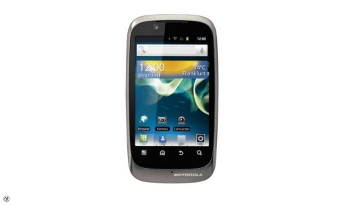 Motorola Fire XT
Mit dem Fire XT hat Motorola ein schickes Einsteiger-Smartphone mit Android-Betriebssystem in petto. Mit 3,5 Zoll und 320 x 480 Pixel gehört der Touchscreen - angesichts der aktuell immer größer werdenden Bildschirme - mittlerweil