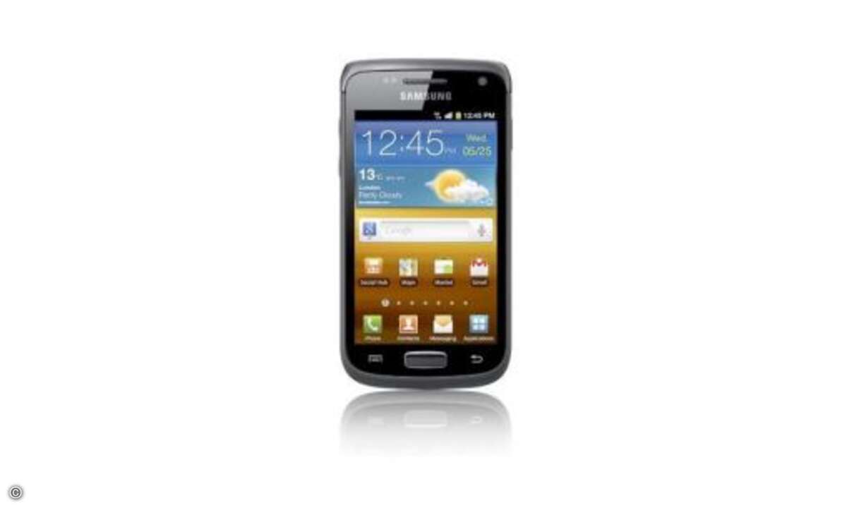 Samsung Galaxy W
Noch ein Samsung-Androide: Das Galaxy W kommt mit Android 2.3, 1,4-Gigahertz-Prozessor und 4 Gigabyte internem Speicher, der per MicroSD-Karte erweitert werden kann. Sein Touchscreen misst 3,7 Zoll und ist - natürlich - kapazitiv.