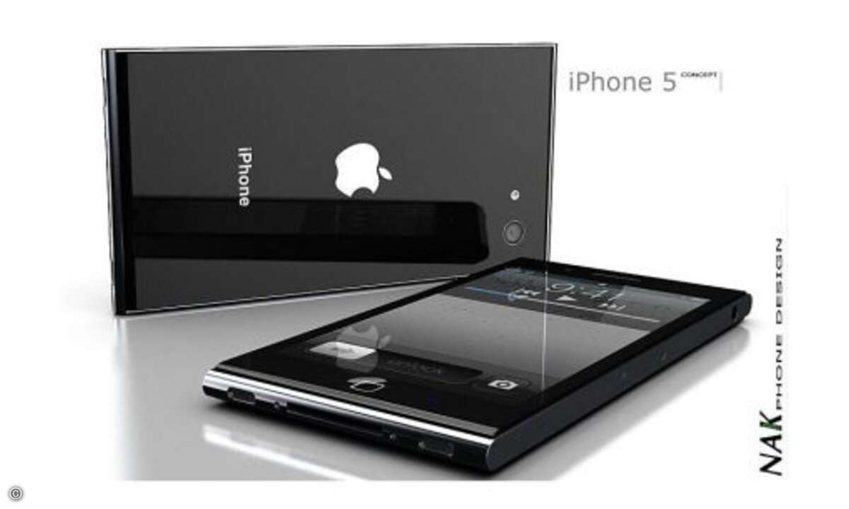 iPhone 5 Konzept von Antoine Brieux
...und dürfte nicht jedem Apple-Fan gefallen...
© NAK Studio