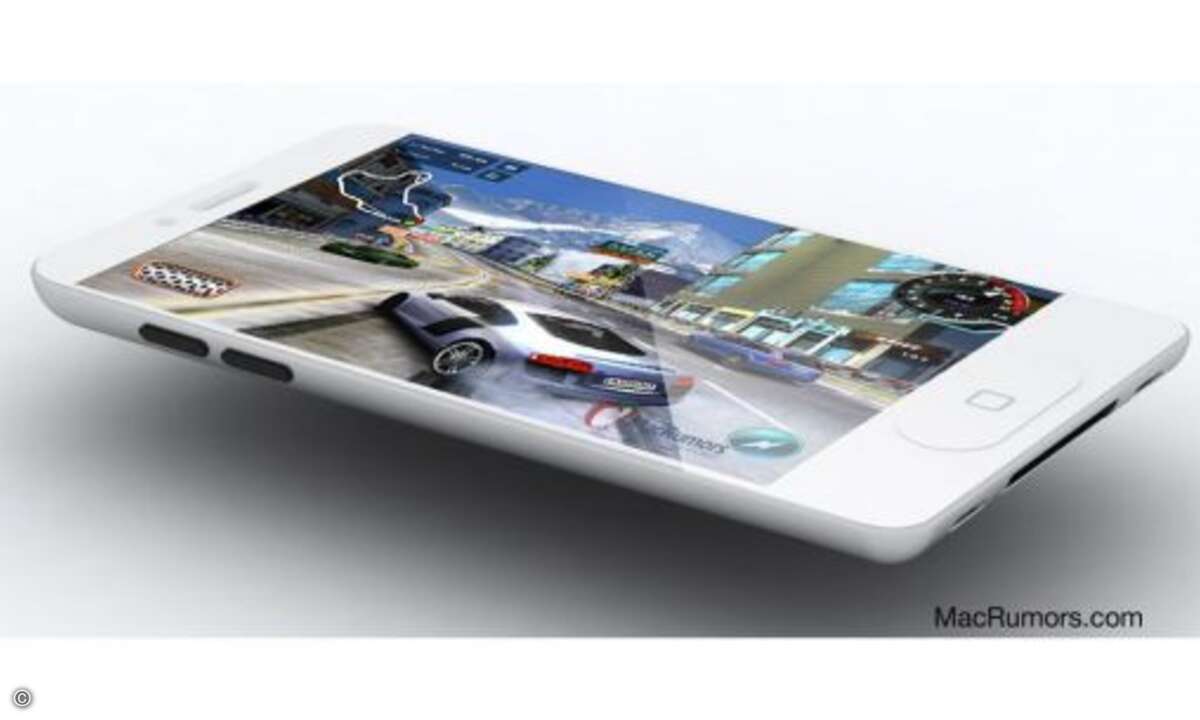 iPhone 5 Konzept von macrumors.com
...ein ultraflaches Telefon, das fast nur noch aus dem Display besteht.
© macrumors.com