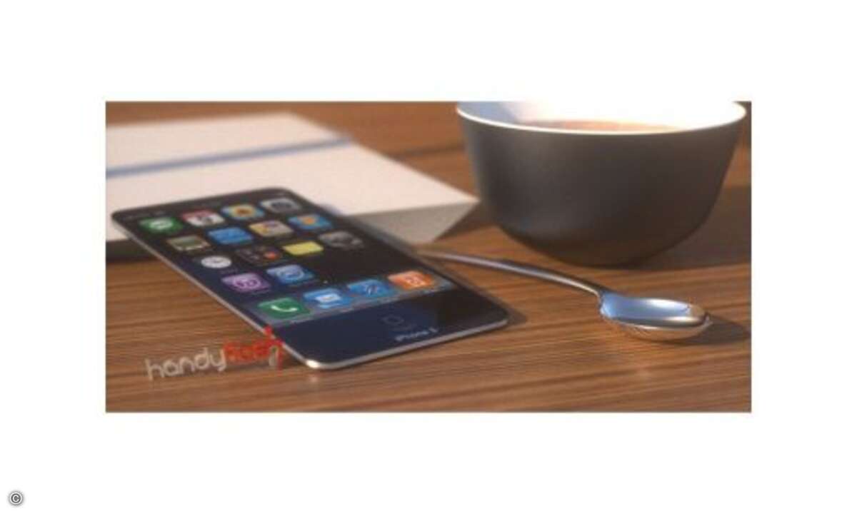 iPhone 5 Konzept von handyflash.de
Noch viel dünner ist das iPhone 5 nach den Vorstellungen des deutschen Shops handyflash.de. Viel Platz für Technik und Akku bleibt da nicht mehr. Vielleicht eher eine Idee für das iPhone 6 oder 7?
© handyflash