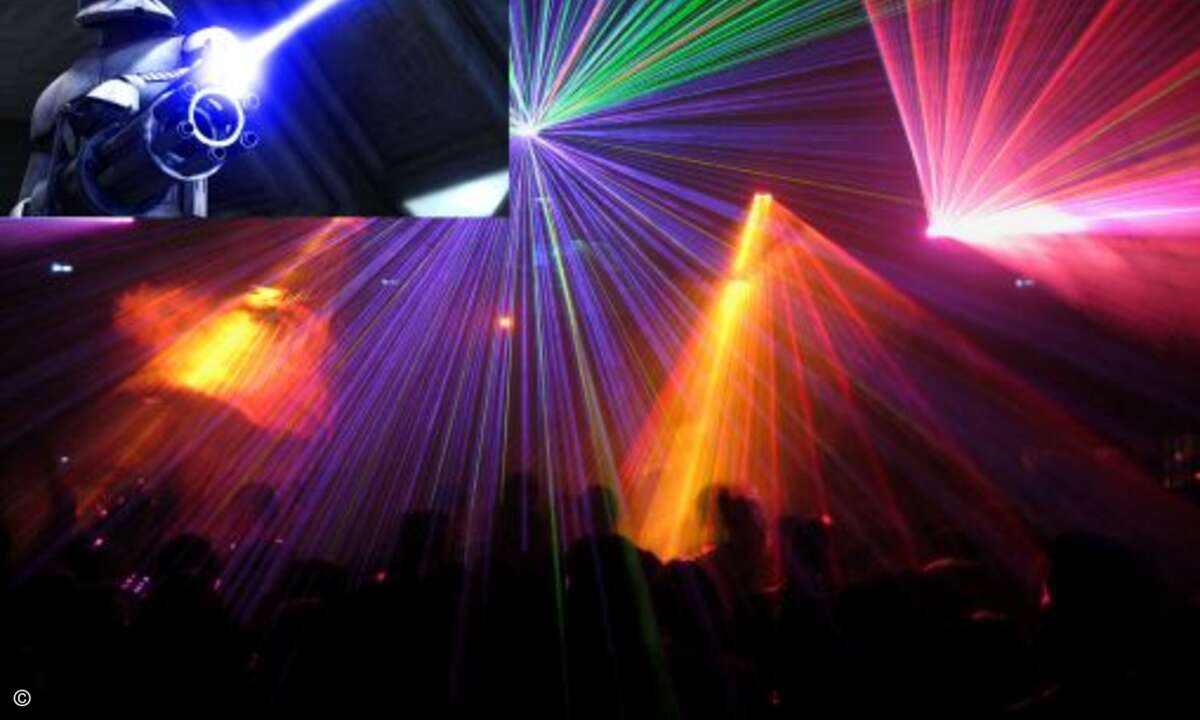 Platz 2: Der Laser.
George Lukas’ Star Wars Episoden waren in den 70ern wohl die bekanntesten Filme, in denen Lasertechnologie eine bedeutende Rolle spielt. Laserkanone und Laserschwert ließen weltweit nicht nur Kinder träumen. Heute kommt der Lase