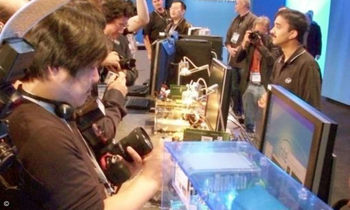 © PC Magazin
Für die Spannungsversorgung der Claremont-CPUs reichen winzige Solarzellen aus