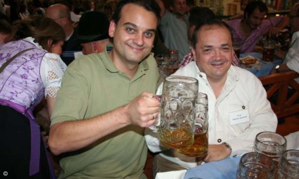 Markus Reuter, Chefredakteur der CRN und Stephan Quinkertz Geschäftsführer WEKA MEDIA PUBLISHING