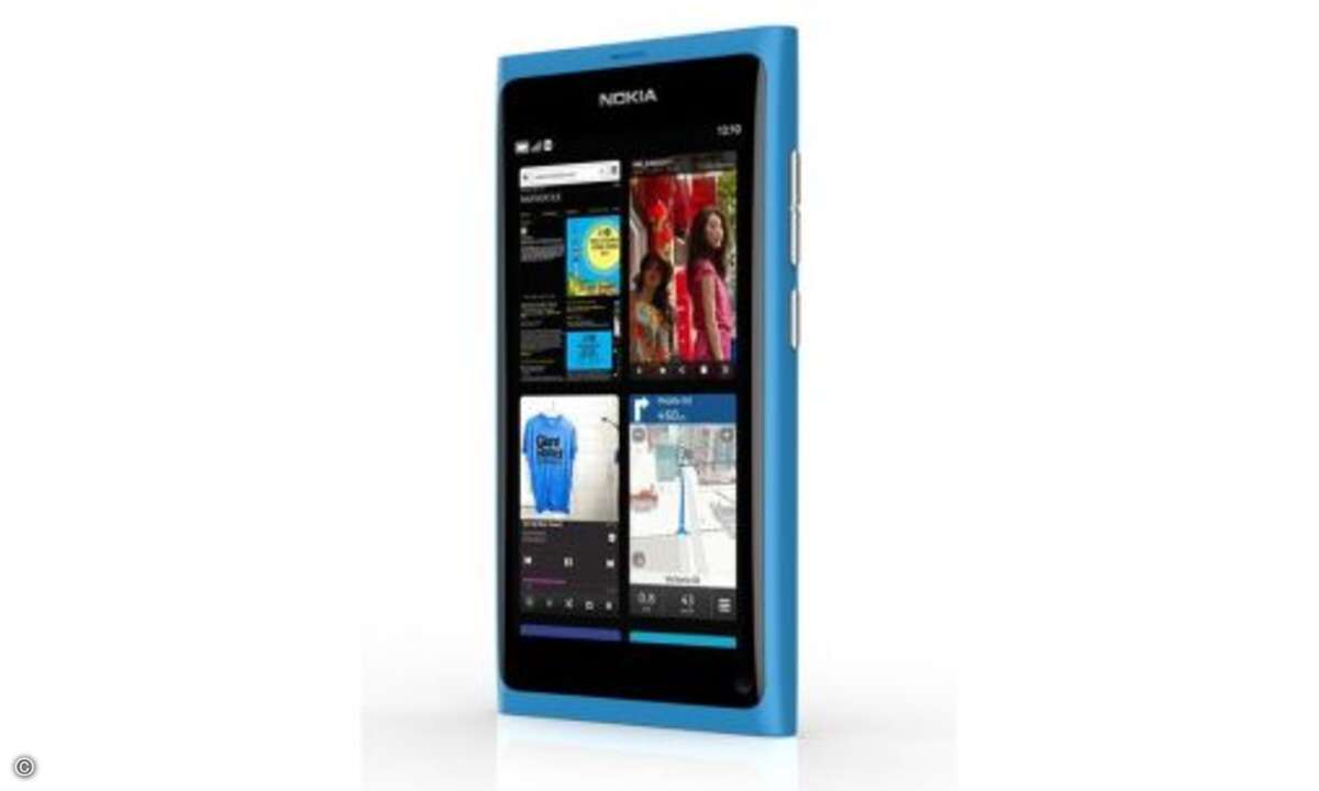 Nokia N9 in blau
© Nokia