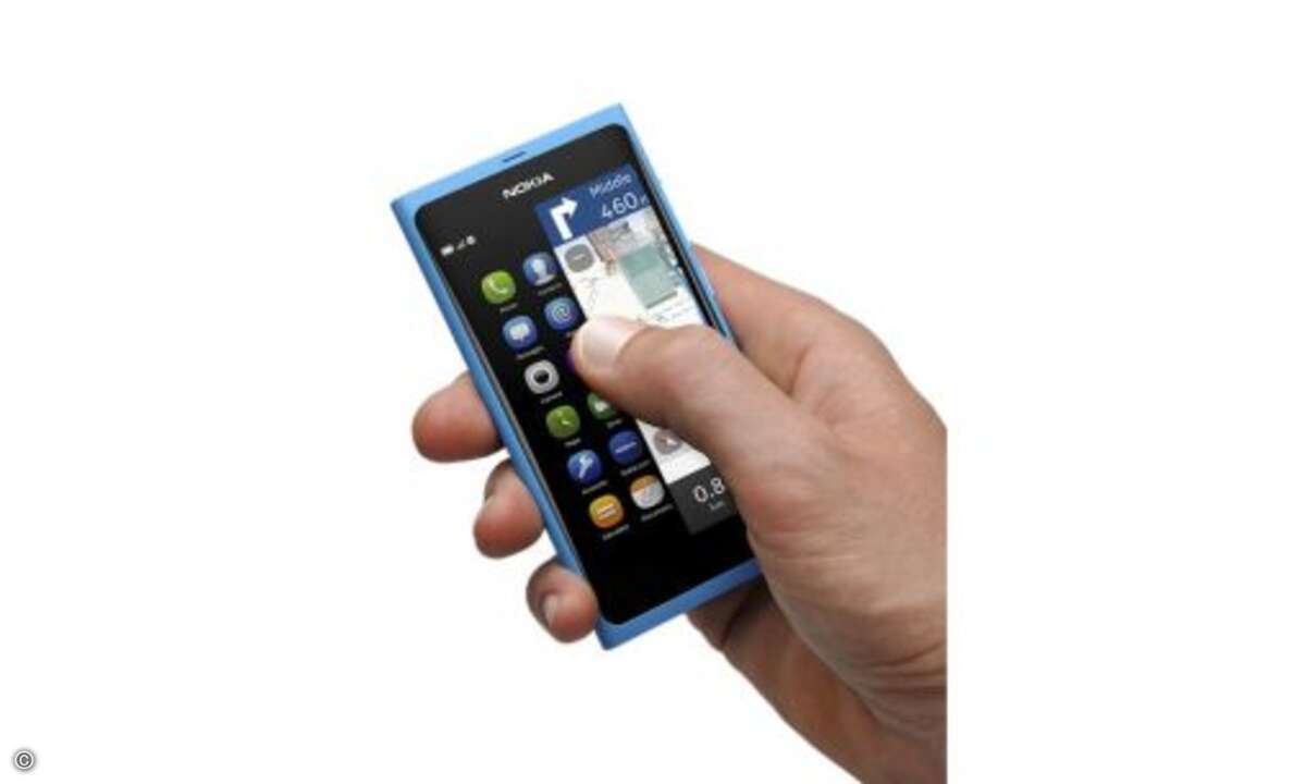 Nokia N9 - natürlich mit integrierter Navigation
© Nokia