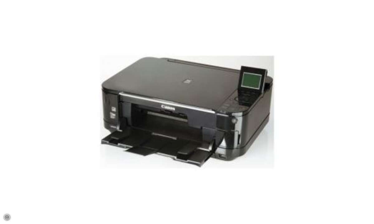 Canon Pixma MG5250

Hersteller	Canon
Produkt	Pixma MG5250
Online-Preis (zirka)	120 Euro
Internetadresse	www.canon.de
Ranking im Testfeld	2. Platz
Gesamtwertung [ 100 max ]	gut 74 %
Preis/Leistung	sehr gut

© PC Magazin