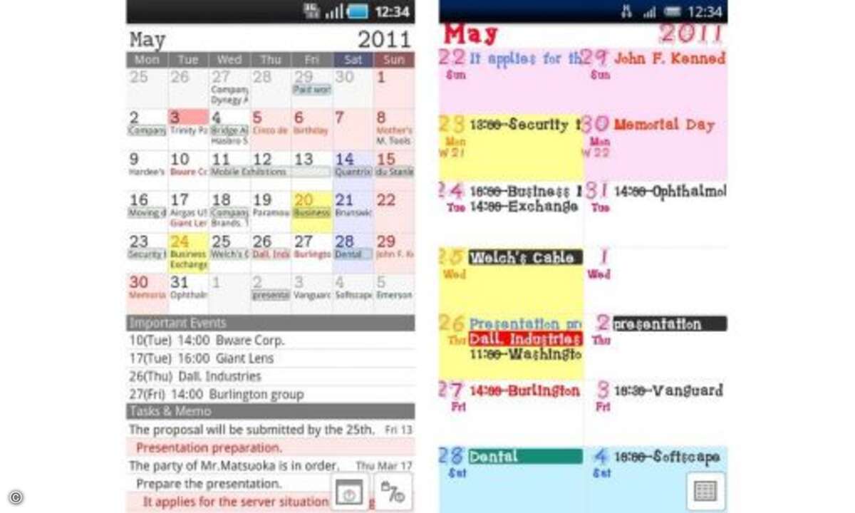 Jorte
Jorte gehört zu den beliebtesten Kalender-Apps für Android. Die Software ergänzt den proprietären Android-Kalender mit zahlreichen Funktionen und Einstellungen. Außerdem bietet sie eine große Auswahl an Widgets für den Homescreen.
© Anbie