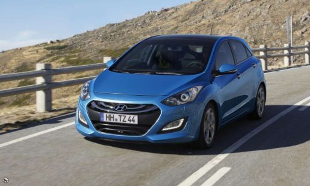 Koreanischer Hersteller holt auf: Hyundai i30 auf Platz 5 (Herstellerfoto).