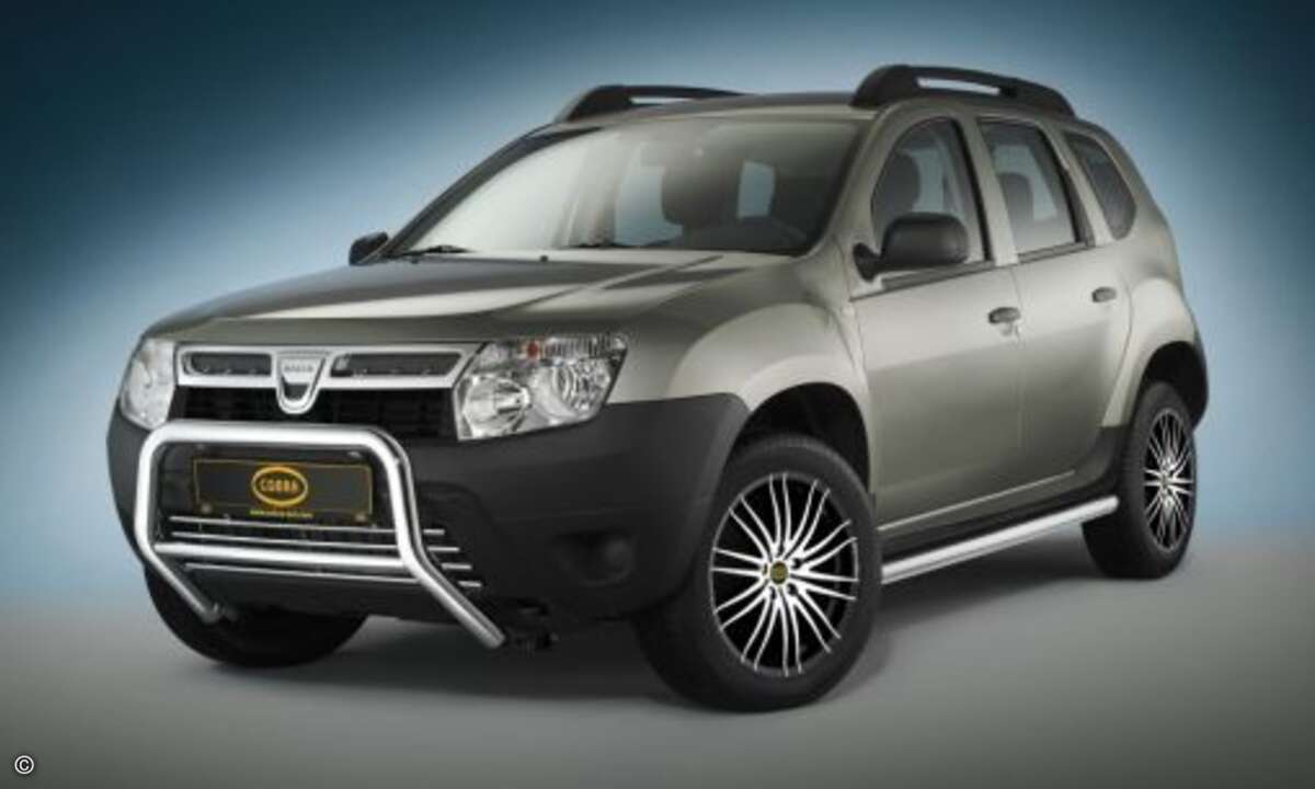 Rumänischer Renault auf Rang 17: der Dacia Duster (Herstellerfoto).