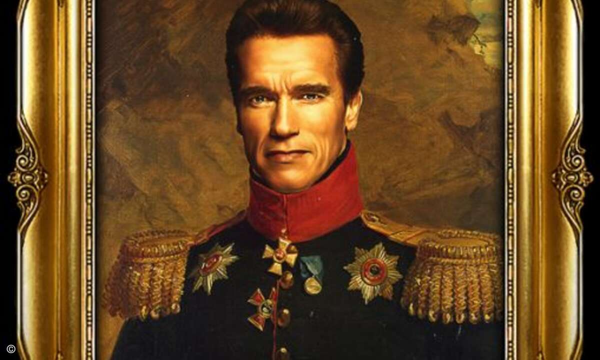 Arnold Schwarzenegger - als Vitali der Barbar auch schon im 19. Jahrhundert unterwegs?: