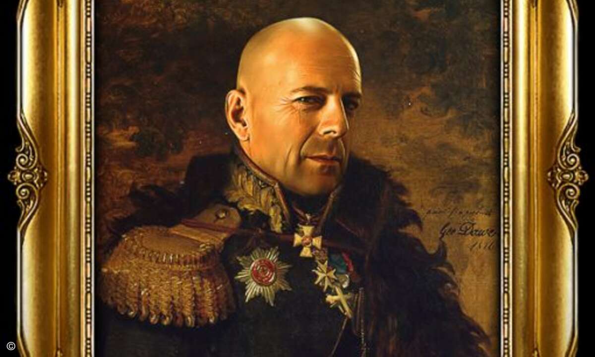 Ein Mann wie ein Berg - Bruce Willis sieht einfach immer gut aus (behaupten zumindest die Kolleginnen).