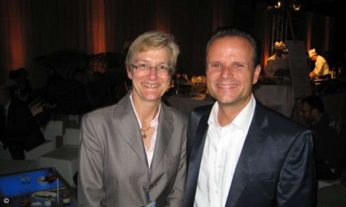 Isabelle Roux-Buisson und TDs Finanzchef Mark-Björn König