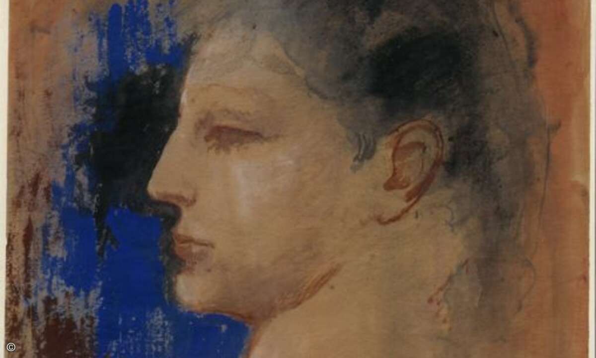 In der Kunsthalle Bielefeld gibt es viele Zeichnungen und Gouachen aus Picassos Pariser Jahren zu sehen
