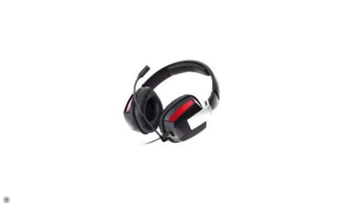 Das Creative HS-850 Draco Gaming Headset ist durch seinen 360-Grad-rundum-Sound besonders auf Computerspiele abgestimmt. Die Hörmuscheln aus weichem Kunstleder umschließen die Ohren zur Abschirmung von Hintergrundgeräuschen komplett und sitzen auch b