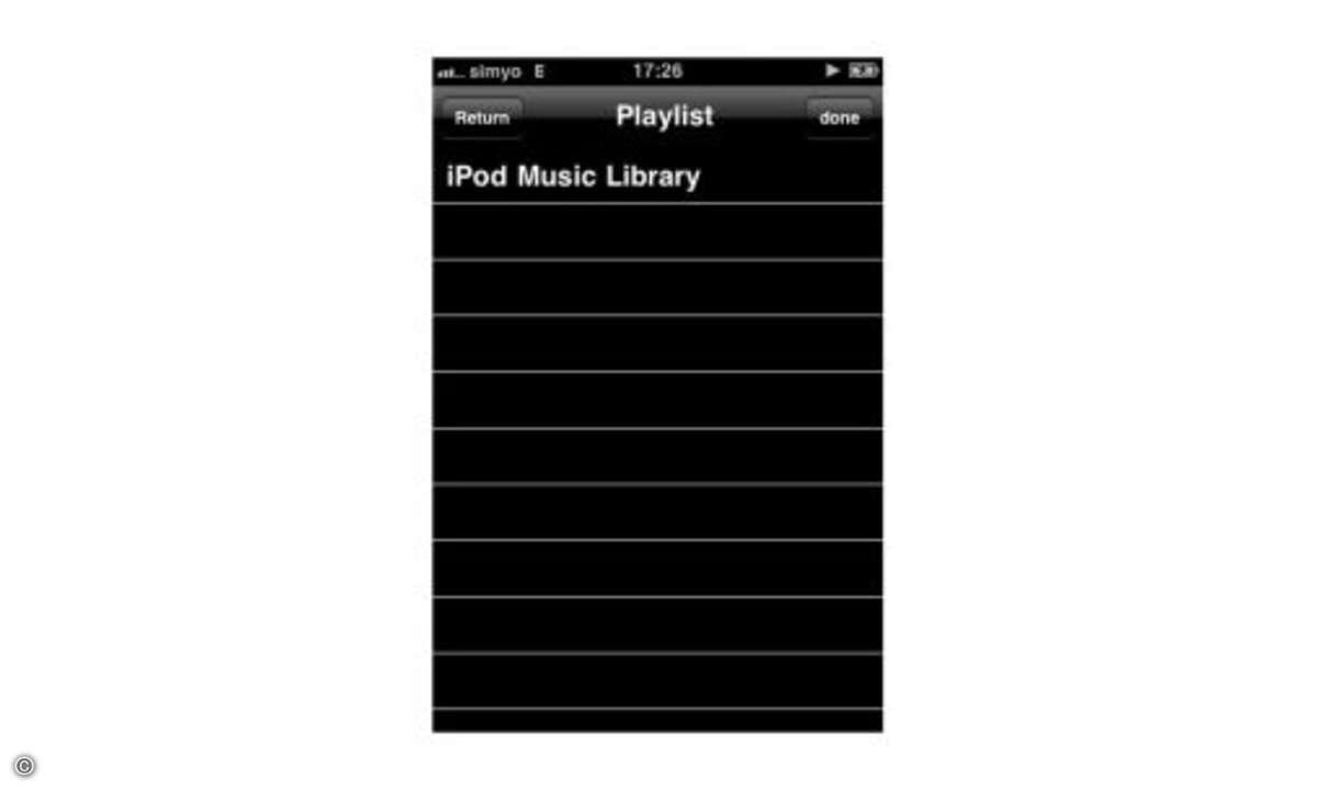 Soundfreq SFQ-2 Sound Step
Die Soundfreaq-Remote-App greift auf die gesamte Audiobibliothek des iPhone oder iPad zu.
© AUDIO