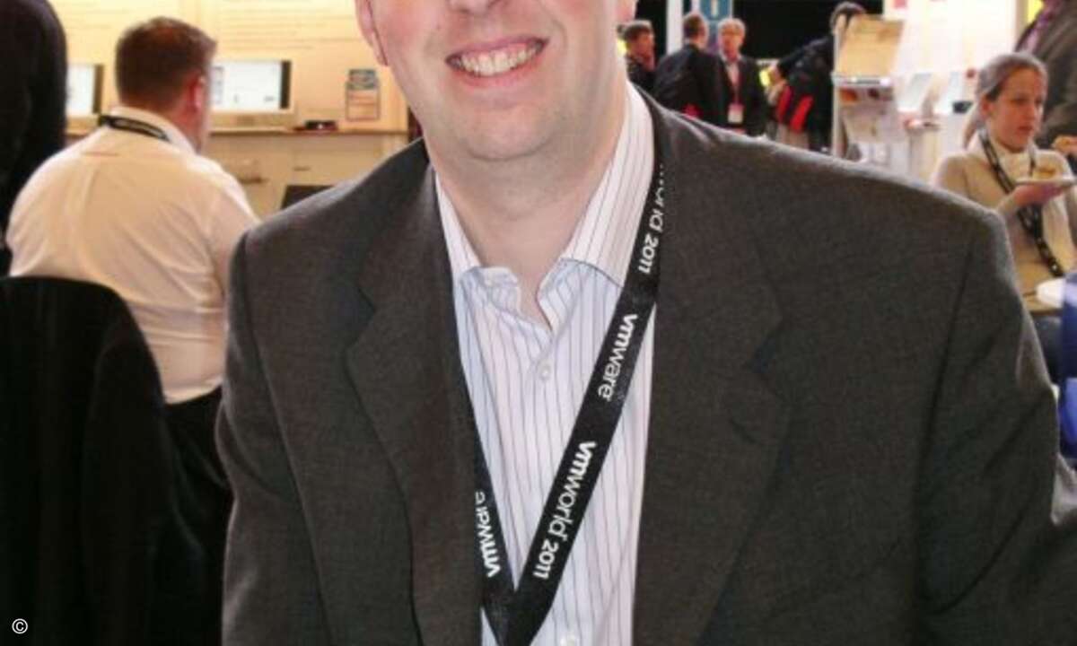Andy Dancer, CTO EMEA bei Trend Micro, war zur rechten Zeit am rechten Ort: Sein Unternehmen hat seine Sicherheitssoftware in diesen Tagen so tief in die Virtualisierungstechnologie von VMware integriert wie kein anderes.