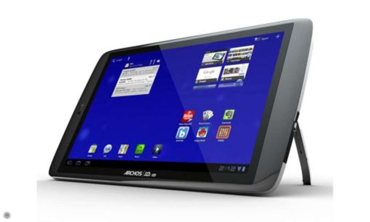 Archos 101 G9
In den 3G-Stick passt jede Standard-SIM-Karte, geliefert wird er mit einer optionalen Archos Connect SIM-Karte. Der Dual-Core-Prozessor taktet je nach Ausführung entweder mit 1 oder 1,5 Gigahertz, Art und Größe der Festplatte kann zw