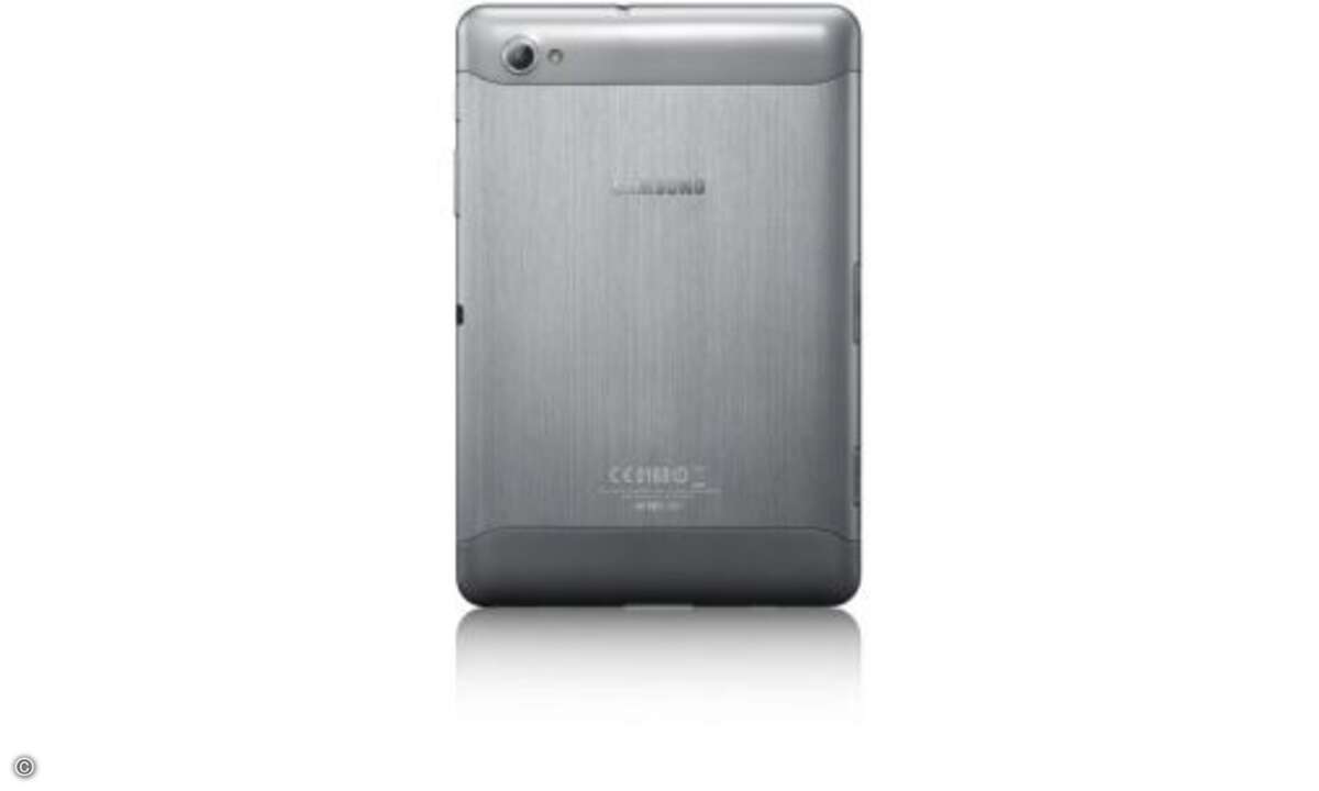 Samsung Galaxy Tab 7.7
Der 7,7 Zoll große AMOLED-Bildschirm hat eine Auflösung von 1280 x 800 Pixeln und kann mit satten Farben, dunklem Schwarz und daher auch hohem Kontrast punkten. Der berührungsempfindliche Touchscreen macht ebenfalls einen re