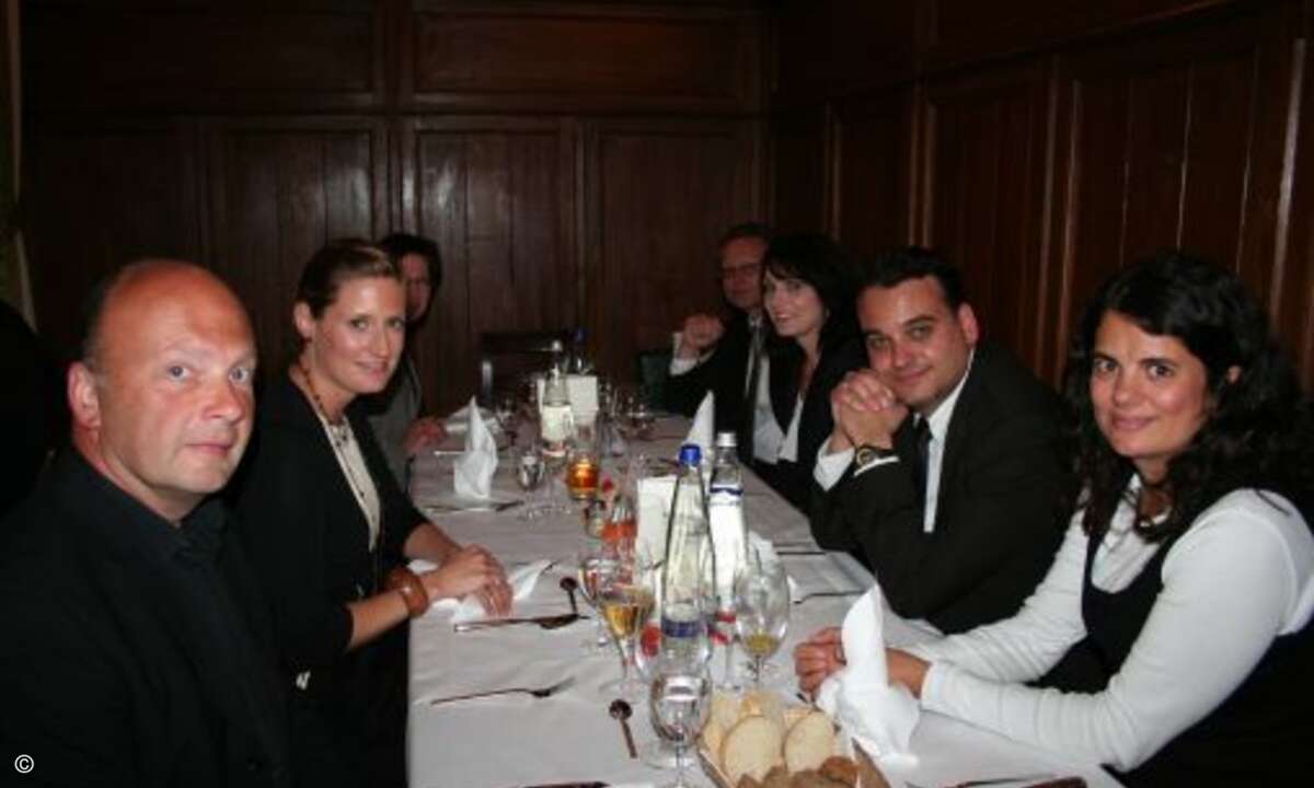 Johannes Borm (Comline), Katharina Scheurer (B.Com), Monika Becker, Hans-Jürgen Schneider, Judith Kiesel (alle DexxIT), Markus Reuter (CRN) und Claudia Pulfer (Tech Data)