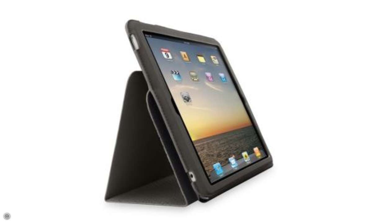 Sync stoppen
Wenn Sie Ihr iPad an den Rechner anschließen möchten, ohne dass ein automatischer Sync startet, drücken Sie beim Anschließen an einen PC die Shift-, bei einem Mac die Apfel-Taste.
© Belkin