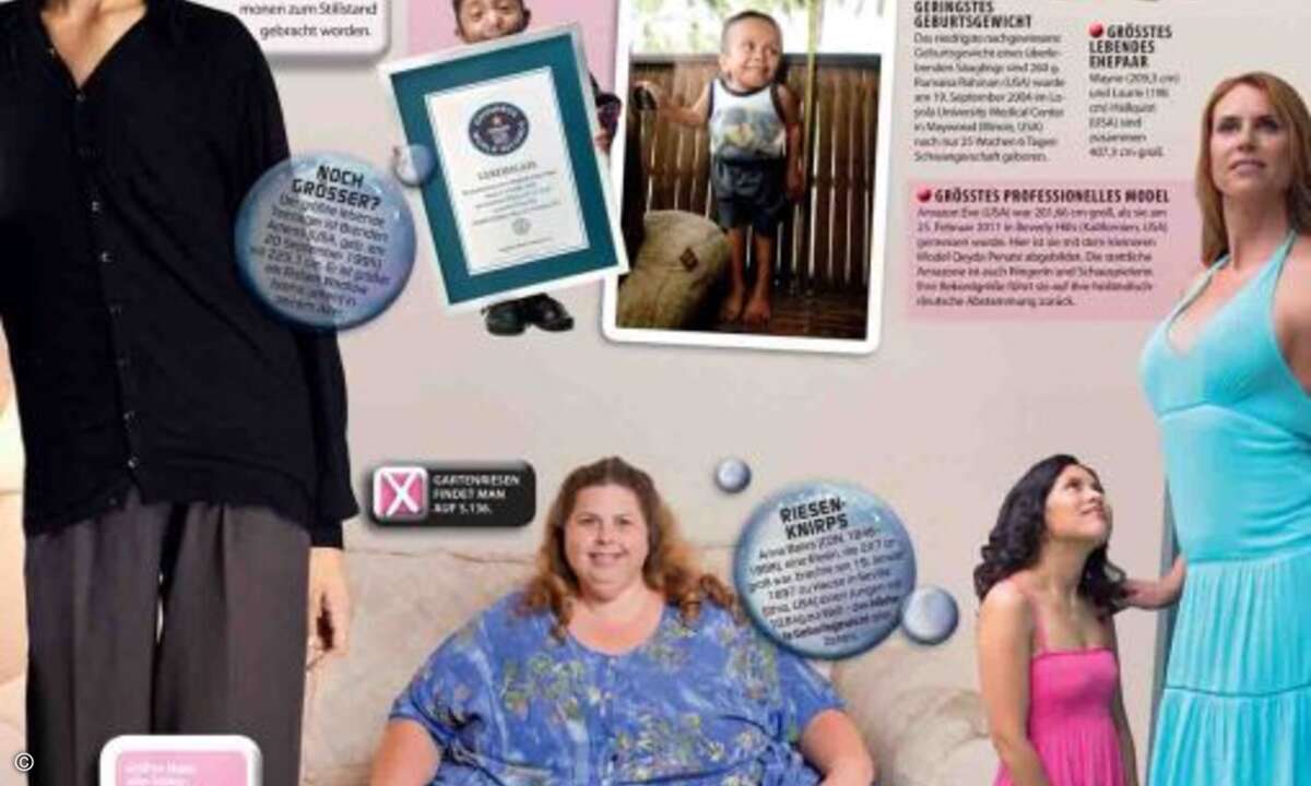 Foto: Guinness World Records Buch 2012