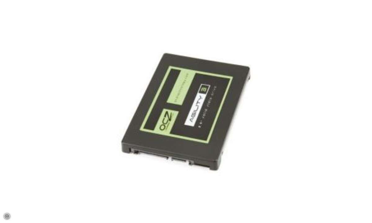 OCZ Agility 3 240GB

Versandpreis (zirka): 320 Euro
Herstellergarantie: 3 Jahre
Internet: www.ocz.com

Gesamtwertung [ 100 max ]: [ 88 ] sehr gut
Preis/Leistung: sehr gut
© Hersteller/Archiv