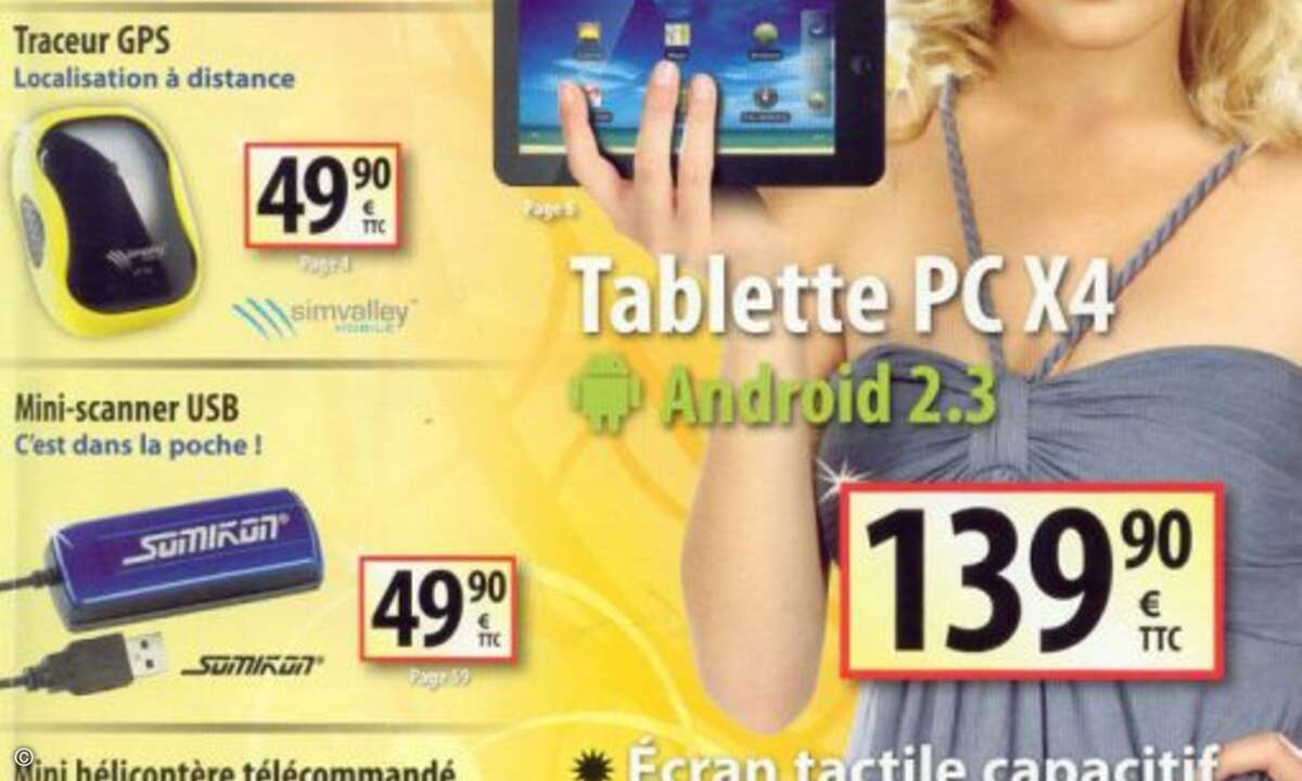 Hat am Ende gar nicht Apple den Tablet-PC erfunden? Diese vierfingrige Dame aus dem Providence Sternensystem meldet jedenfalls Zweifel an.