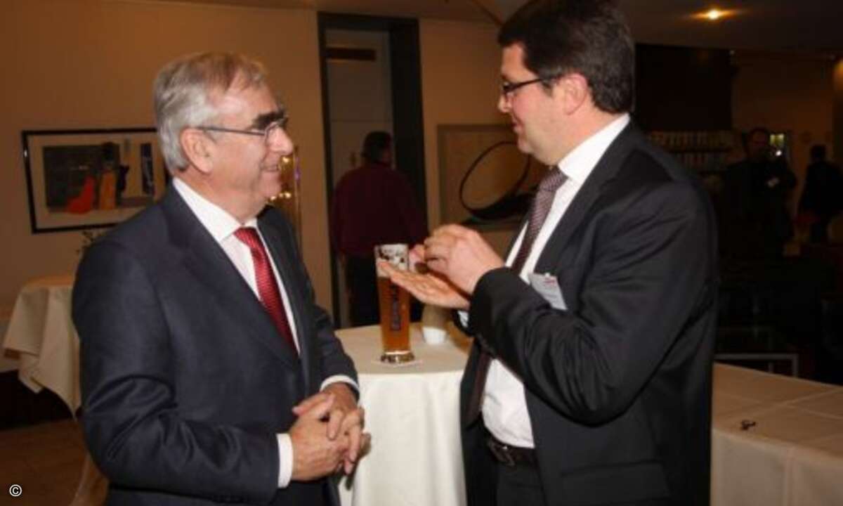 George Linardatos (Trandcend) im Gespräch mit Theo Waigel