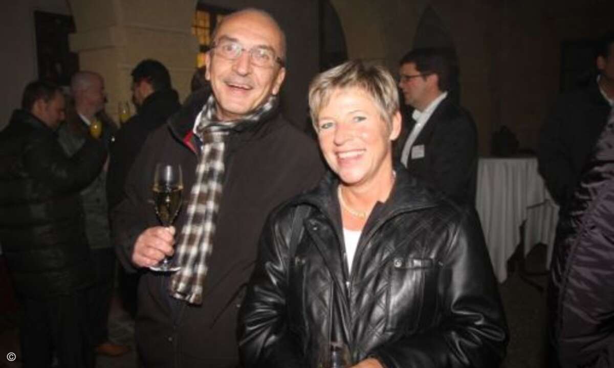 Roland Lommer und Gabi Sobota-Fischer