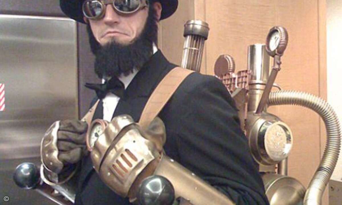 Einer der ersten Steam Punks: Abe Lincoln
