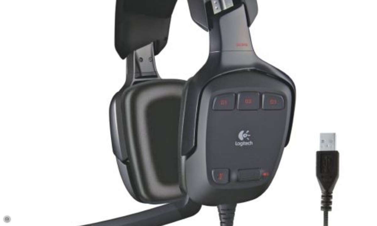 Quadratisch, Praktisch, Gut: Das G35 läßt Gamer-Herzen höher schlagen. Die drei G-Tasten sind äußerst hilfreich im Umgang mit TeamSpeak und Co. © Logitech
