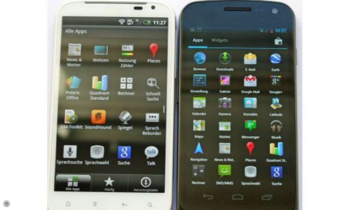 Prozessor Im Alltag spürt man diesen Unterschied allerdings nicht. Beide Geräte reagieren verzögerungsfrei und laden Apps sekundenschnell. © connect