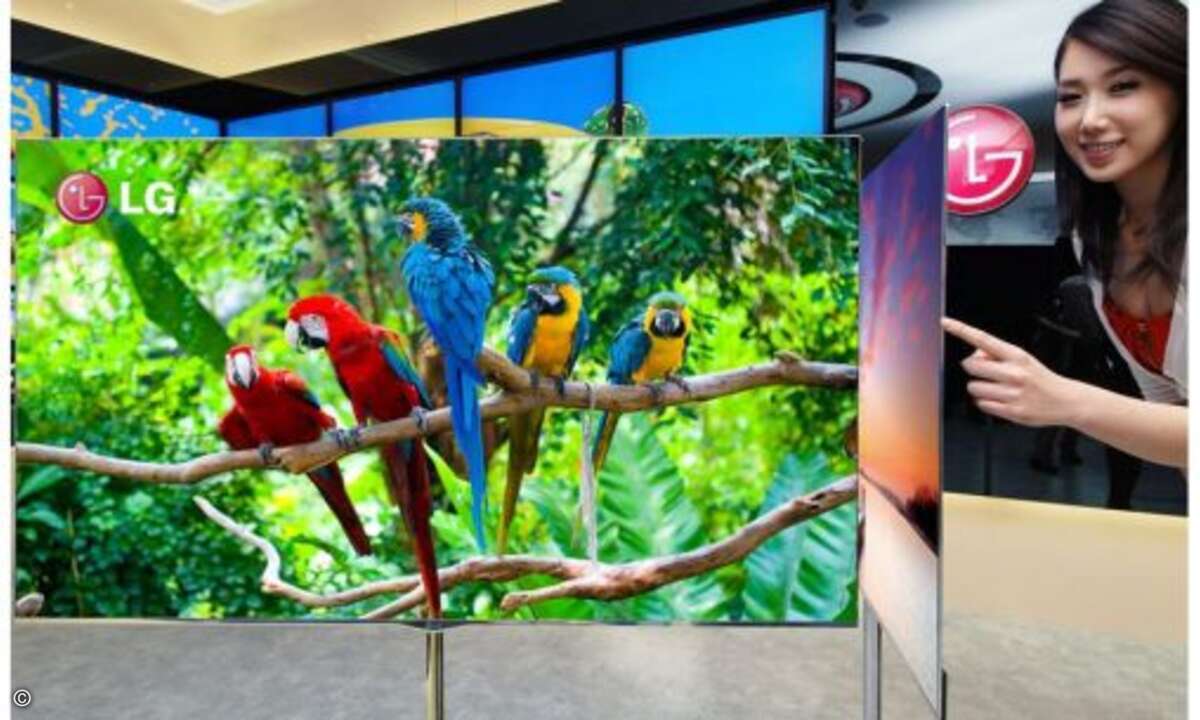 Den Anfang macht LG. Das koreanische Unternehmen hat bereits angekündigt, in Las Vegas den weltgrößten OLED-Fernseher zu enthüllen. Der hat ein Display mit einer Diagonale von 55 Zoll und eine Reaktionszeit von nur 0,0001 Millisekunden. Zum Vergleich